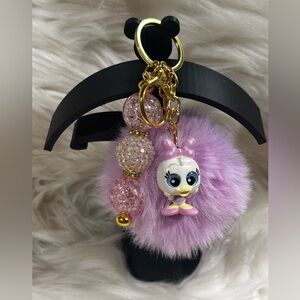 Disney Daisy Duck Doorables Keychain/ Bag Charm Handmade